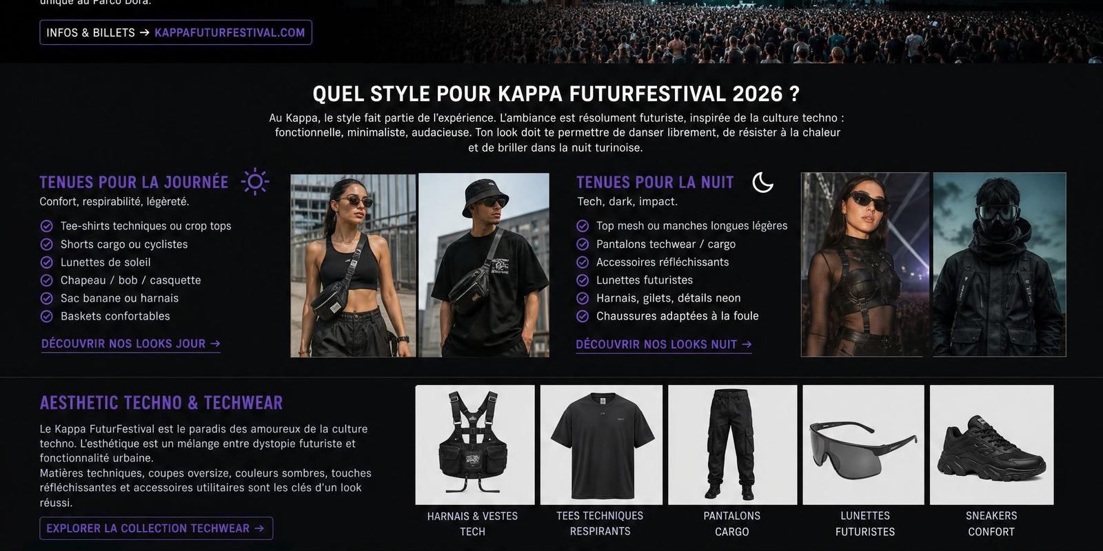 Kappa futurfestival 2026 : le guide ultime des tenues pour vivre turin à fond